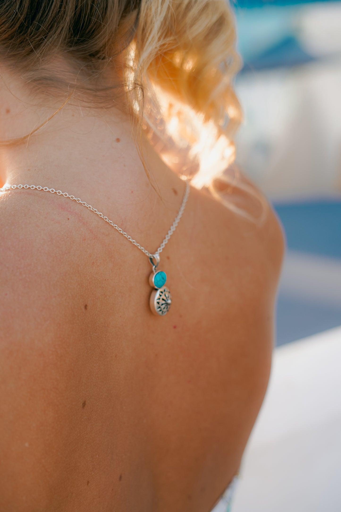 Collana Segreto di Siwa – Argento 925 e Turchese