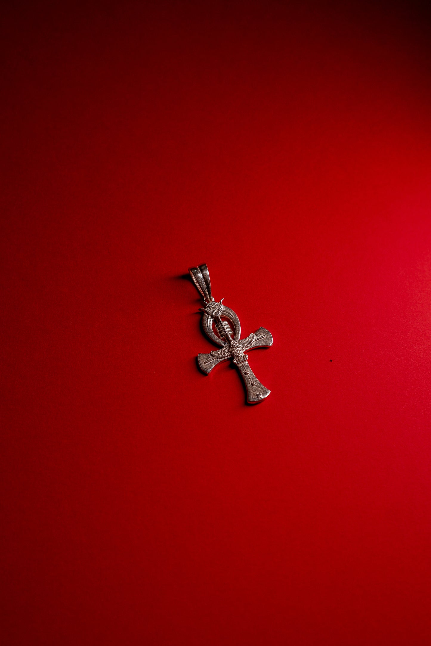 Ciondolo Djed Osiride in argento 925