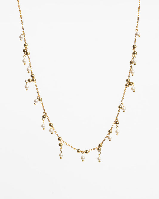 Collana Gocce di Perle in argento 925 - ÉCLAT GIOIELLI