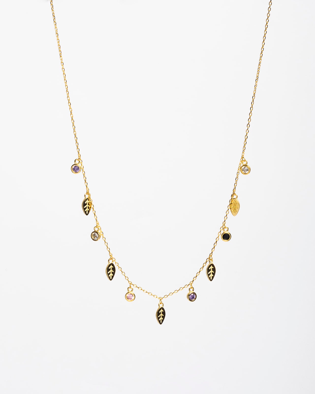 Collana Girocollo Foglie - ÉCLAT GIOIELLI