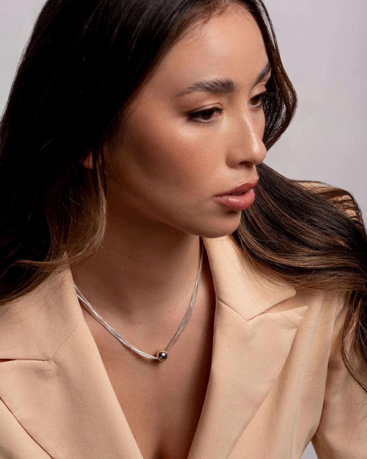Collana Sfera Orbi Multi Fili - ÉCLAT GIOIELLI