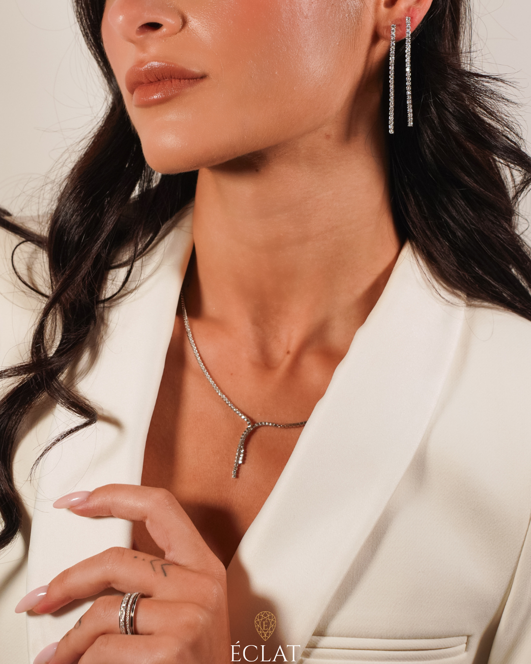 Collana Y Flusso di Luce Tennis ÉCLAT