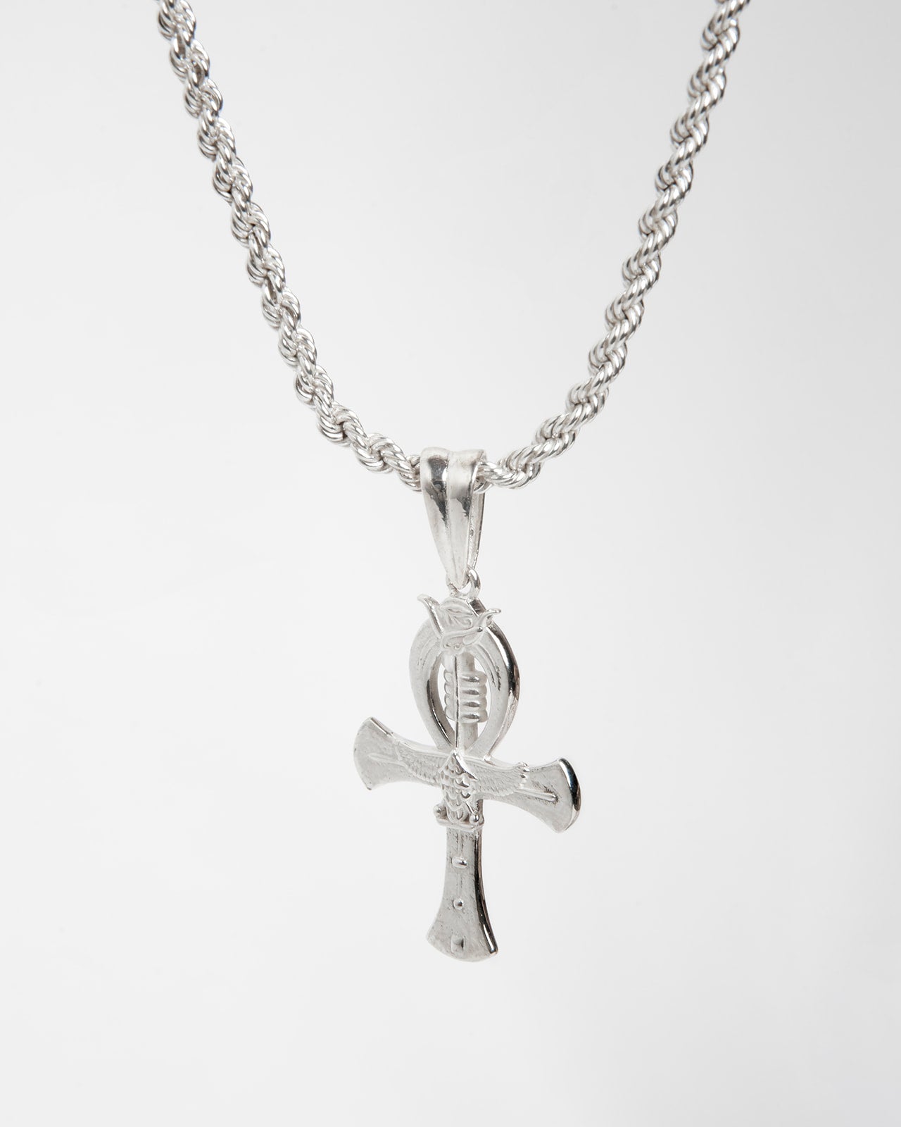 Ciondolo Djed Osiride in argento 925