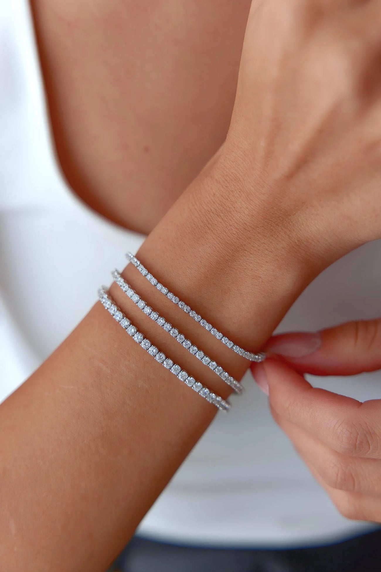 Bracciale tennis 2 mm