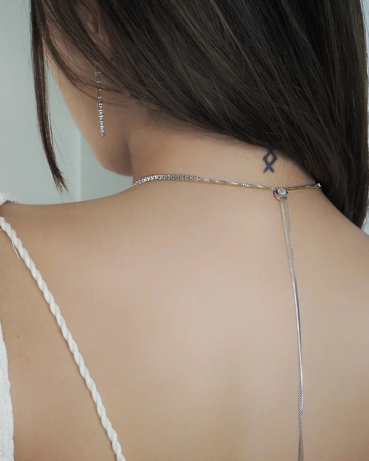Choker Tennis Regolabile in Argento 925 e Zirconi AAA - Disponibile in Oro e Argento