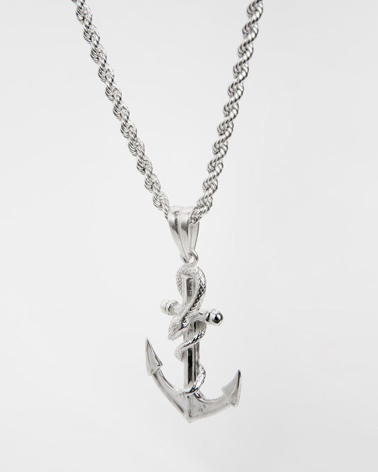 Ciondolo di  Ancora Simbolo di Stabilità in Argento 925  Éclat