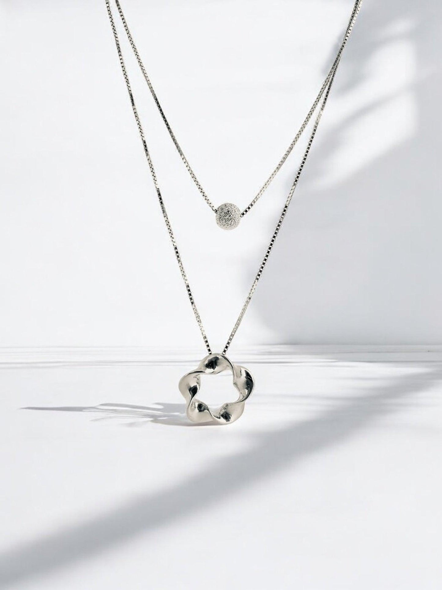 Collana Doppia Catena - ÉCLAT GIOIELLI