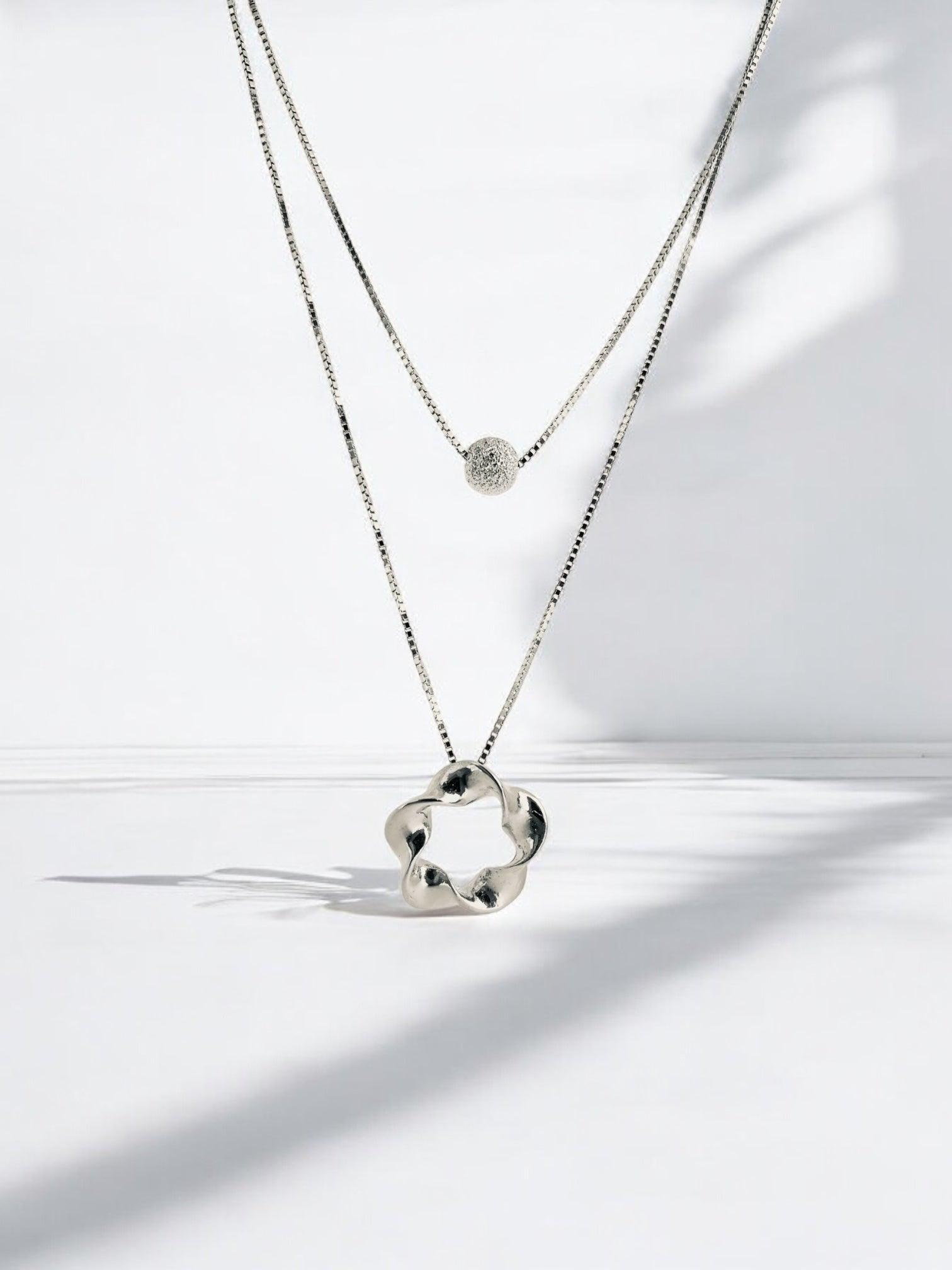 Collana Doppia Catena - ÉCLAT GIOIELLI