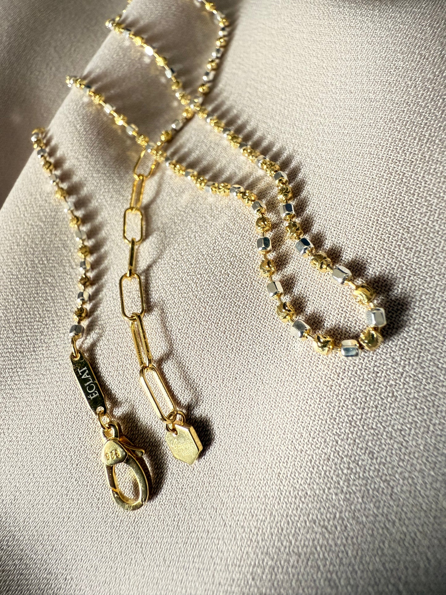 Iris collana girocollo mini granelli - ÉCLAT GIOIELLI