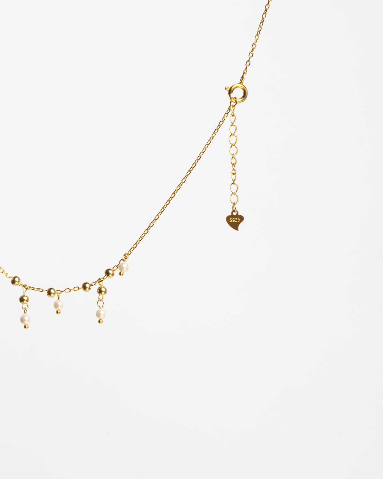 Collana Gocce di Perle in argento 925 - ÉCLAT GIOIELLI
