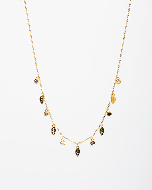 Collana Girocollo Foglie - ÉCLAT GIOIELLI